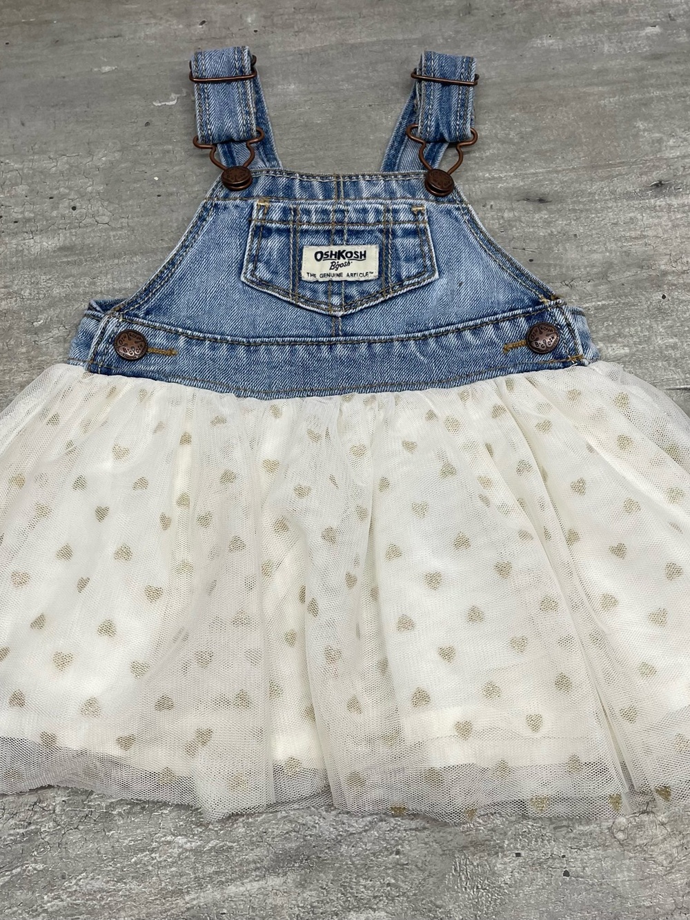 Guess OshKosh Disney Baby Clothing Lot 6-9M Blue Grey Striped Good 5pc Bundle - Picture 4 of 16